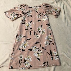Pink Floral Loft Dress